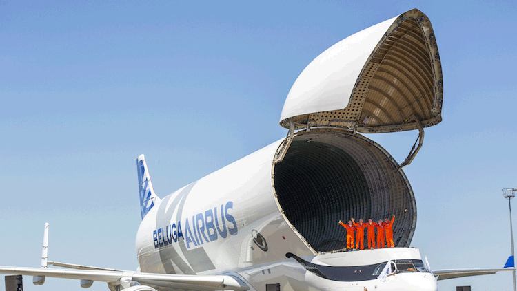 Airbus Beluga XL aperto