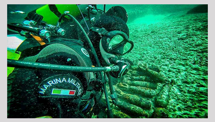 Esercito e Marina impegnate per la bonifica di ordigni