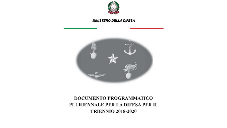 Documento programmatico pluriennale triennio 2018/2020