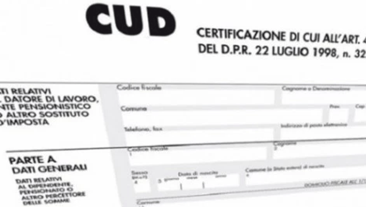 Certificazione Unica, CUD 2018