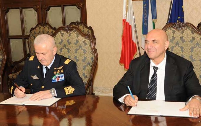 accordo università bari e Aeronautica militare