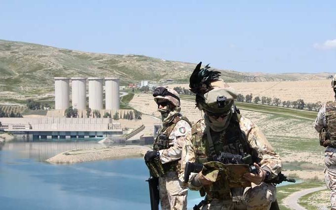 Cambio comando task force presidium mosul iraq