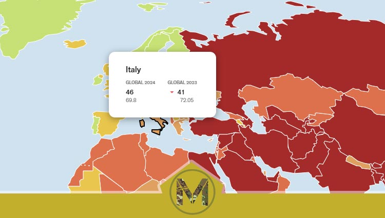 Libertà di stampa 2024