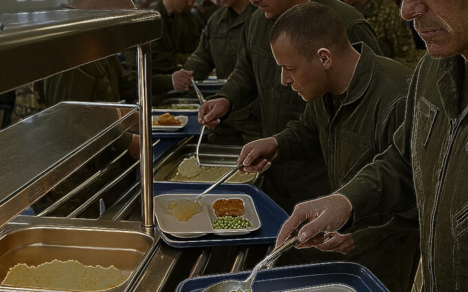 mensa militare, refettorio