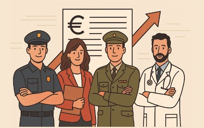 rinnovo contratto pubblica amministrazione; lavoratori pubblici: poliziotti, impiegata, militare, medico/infermiere. Stipendi e rinnovo contratto