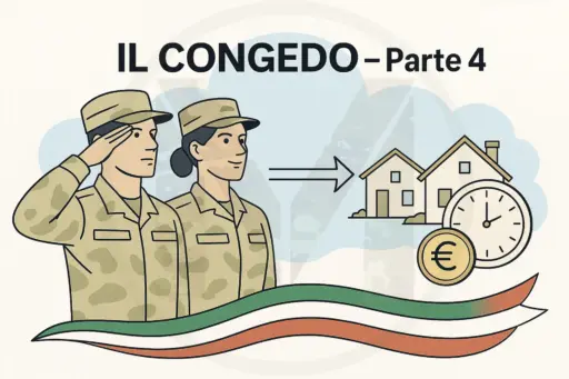 Il congedo, la riserva, ausiliaria fino alla pensione dei militari
